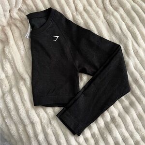 ADAPT FLECK SEAMLESS LONG SLEEVE CROP TOP
 • XL